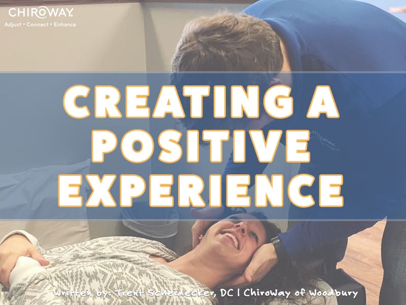 Creating a positive experience