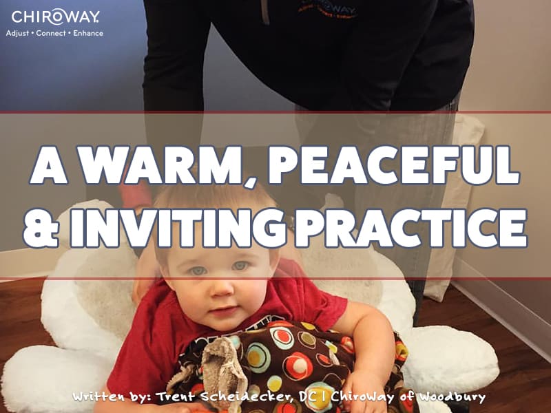 A warm, peaceful an inviting practice
