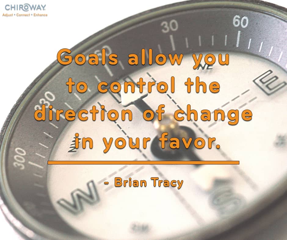 Goals allow you to control the direction of change in your favor - Brian Tracy