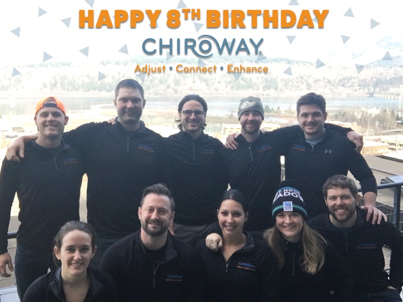 Happy 8th Birthday, ChiroWay