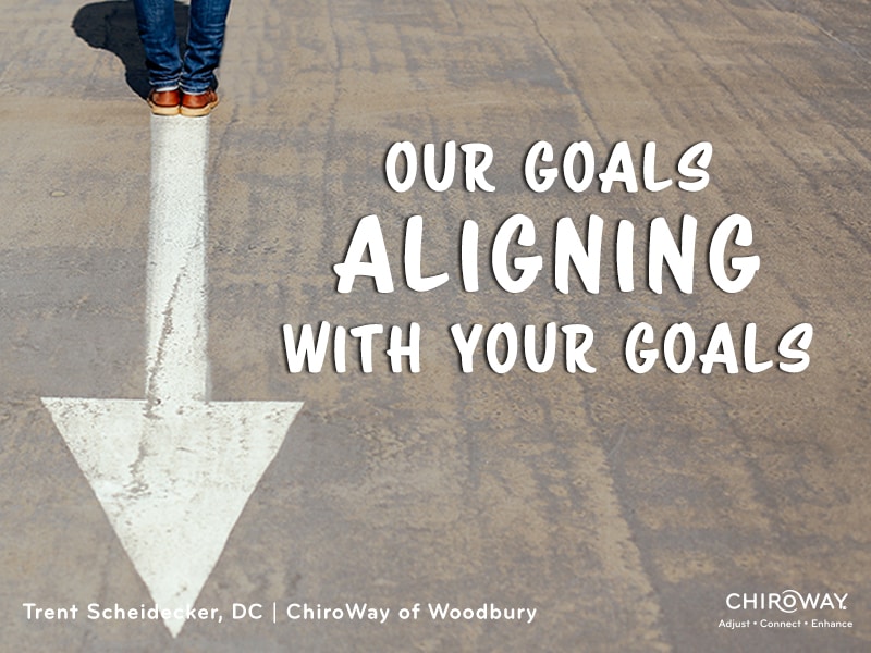 Our goals aligning with your goals