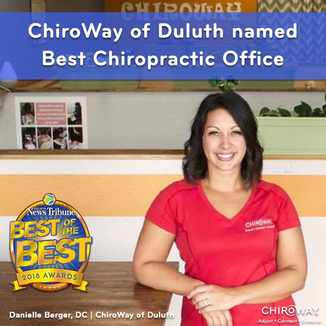 ChiroWay of Duluth named Best Chiropractic Office 2018