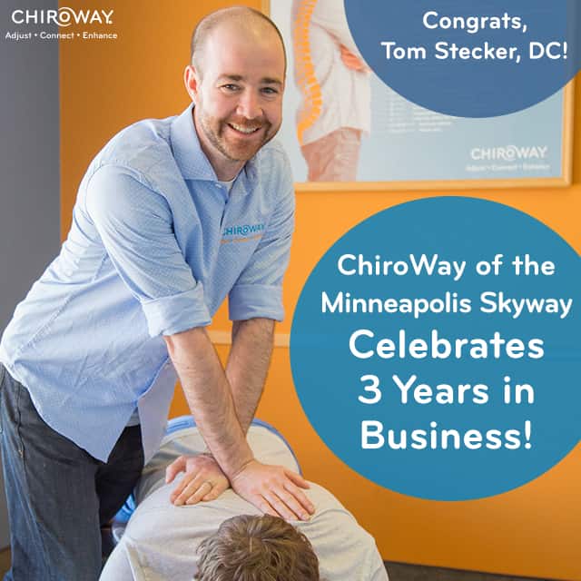 ChiroWay Minneapolis Celebrates 3 Years in Business