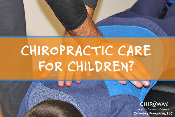 Chiropractic Care for Children - photo of a child receiving a chiropractic adjustment