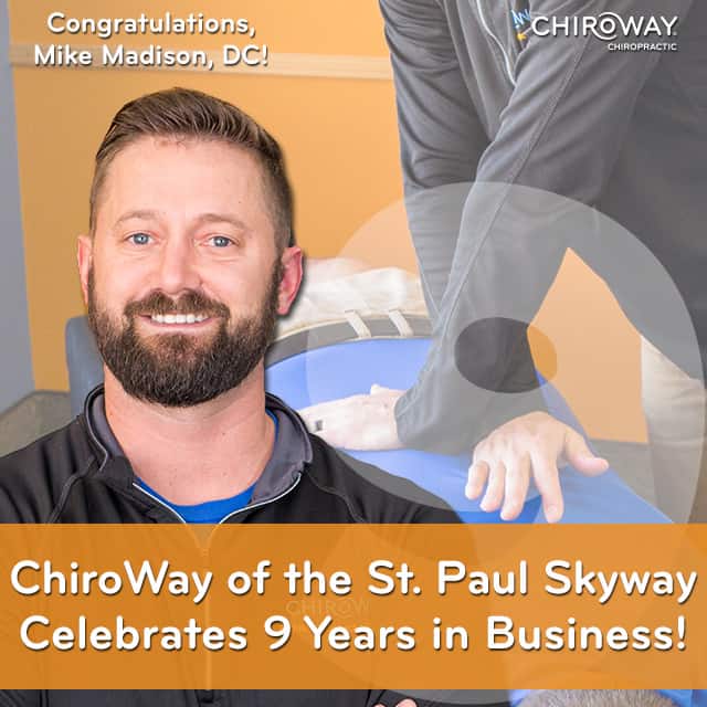 St. Paul Skyway Chiropractor 9 Years