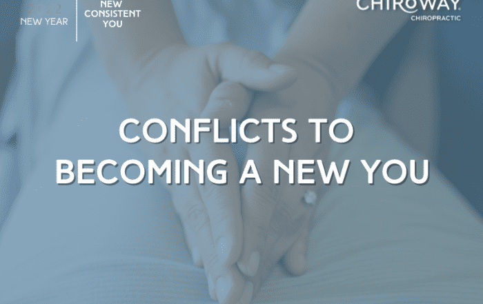 Conflicts to Becoming a New You