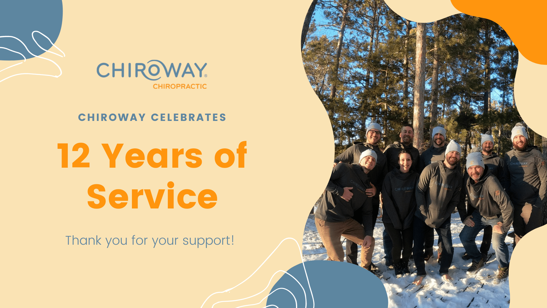 ChiroWay Celebrates 12 Years of Service