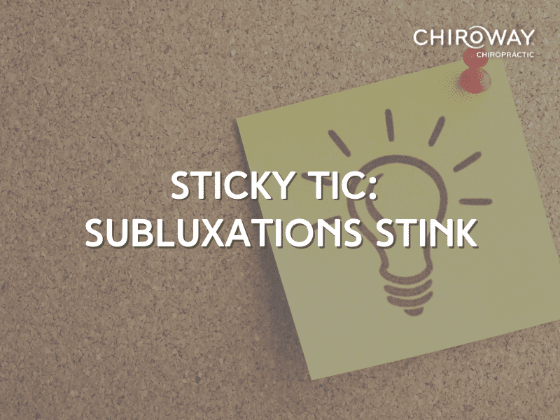 Subluxations Stink