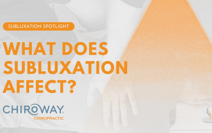 What does subluxation affect