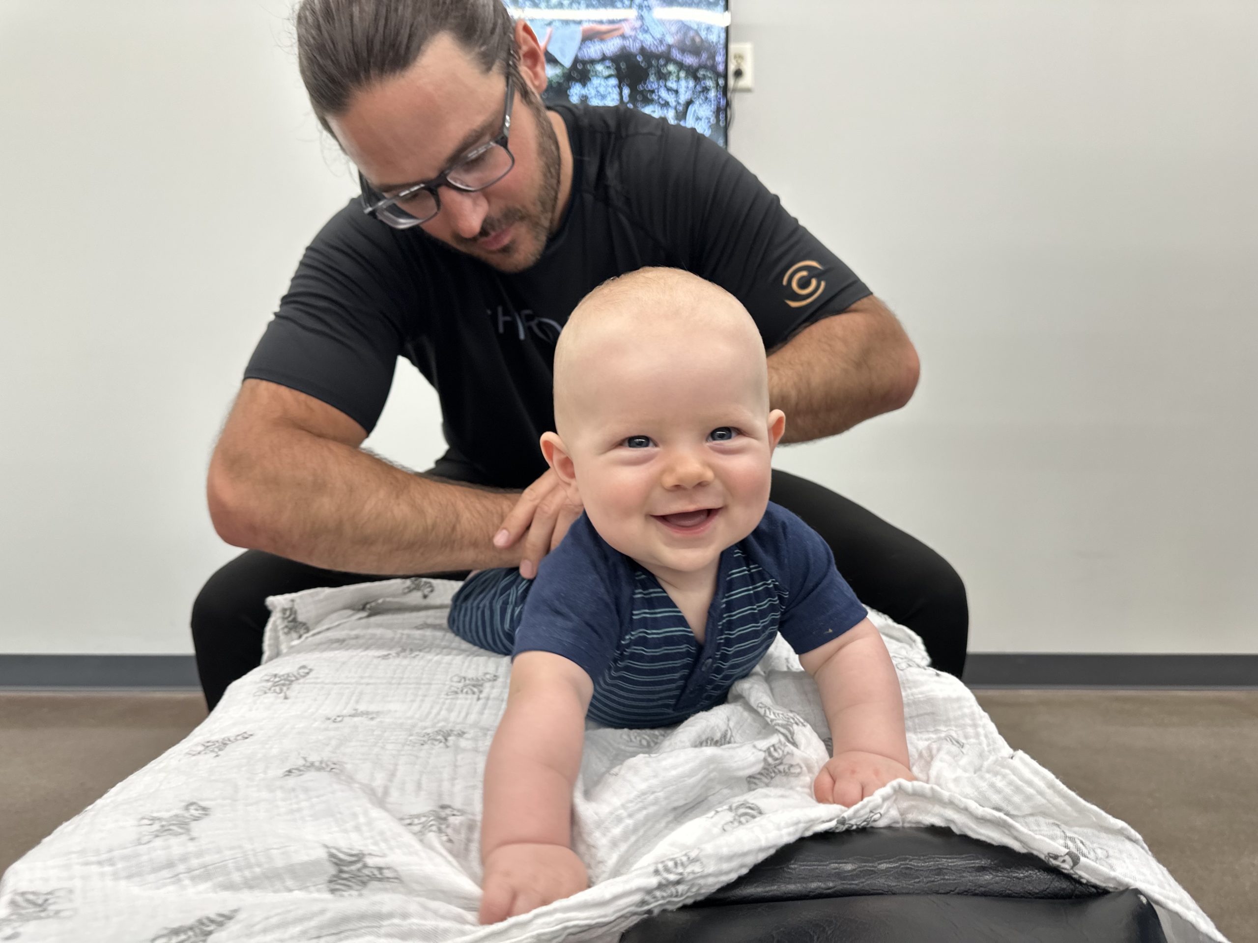Baby Chiropractic Adjustment